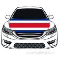 Republikens Costa Rica huvflagga 100 * 150 cm Republikens Costa Rica Car Hood Flag